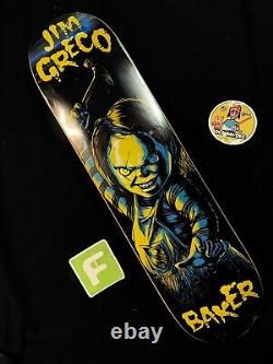 SUPER RARE Jim Greco CLR Killer Chucky Childs Play Baker Skateboard Deck Hammers