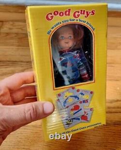 Scream Factory Child's Play Chucky Figure NECA Reel Toys Blu-ray Exclusive MIB