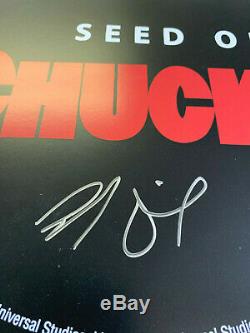 Seed of chucky Doll Childs Play Doll life size Sideshow 11 NIB SIGNED