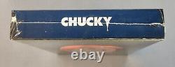 Shout Factory Childs Play Neca Charred Chucky with Enamel Pin Set and 3 prints