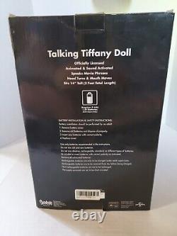 Spencer's Chucky Talking Tiffany Child's Play 24 Doll Tested & Works See Desc