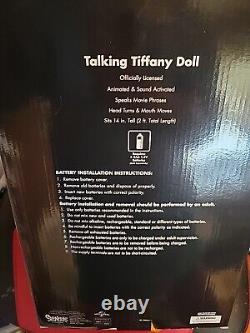 Spencer's Chucky Talking Tiffany Doll Child's Play 24 New in Box Needs New Batt