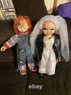 Spencers Chucky And Tiffany Dolls Bride Of Chucky Child's Play