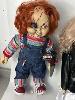 Spencers Chucky And Tiffany Dolls Bride Of Chucky Child's Play 24