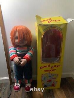 Spirit Halloween Official 30 LIFE Size GOOD GUYS CHUCKY DOLL Childs PLAY