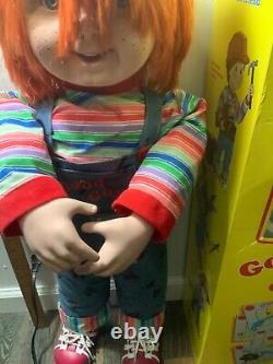 Spirit Halloween Official 30 LIFE Size GOOD GUYS CHUCKY DOLL Childs PLAY