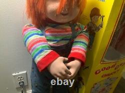 Spirit Halloween Official 30 LIFE Size GOOD GUYS CHUCKY DOLL Childs PLAY