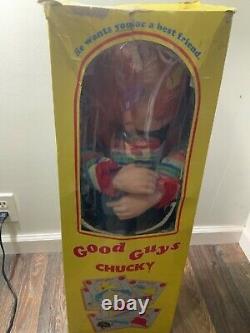 Spirit Halloween Official 30 LIFE Size GOOD GUYS CHUCKY DOLL Childs PLAY