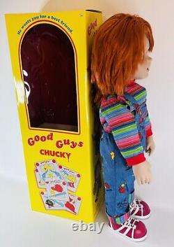 Spirit Halloween Official 30 Life Size GOOD GUYS CHUCKY DOLL Childs Play