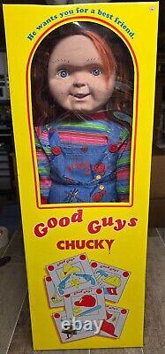 Spirit Halloween Official 30 Life Size GOOD GUYS CHUCKY DOLL Childs Play 1