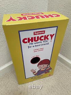 Supreme Box Logo Talking Chucky Doll Child's Play SEALED AUTHENTIC CLEAN BOX