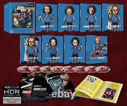 The Chucky Collection Child's Play Boxset Play 4K UHD Blu-ray Arrows Exclusive