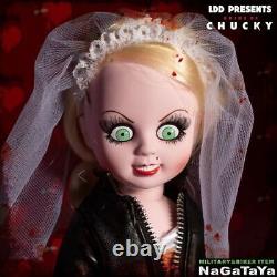 The Living Dead Dolls Child s Play Chucky s Bride Chucky Tiffany Set of 2 M