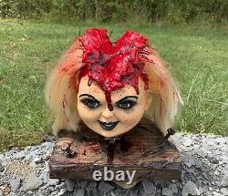 Tiffany Doll Custom Head Prop Cult Of Chucky Child's Play Jennifer Tilly Chucky