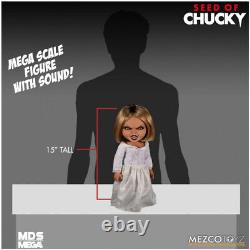 Tiffany Doll Seed Of Chucky Child's Play 15 Mezco Talking Mega Scale with Sound