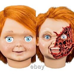 Trick Or Treat Studios Child's Play 2 & 3 ULTIMATE CHUCKY TOMMY & Pizza HEAD