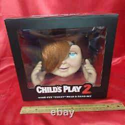 Trick Or Treat Studios Child's Play 2 Ultimate Chucky Doll Tommy Head & Hands