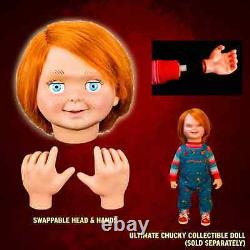 Trick Or Treat Studios Child's Play 2 Ultimate Chucky Doll Tommy Head & Hands