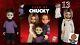 Trick or TreaT Studios Chucky, Tiffany And Glen Doll Bundle Childs Play in stock