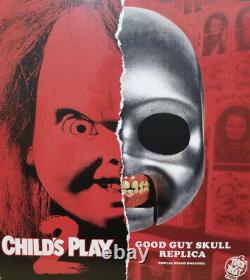 Trick or Treat Studios Childs Play 2 Movie Chucky Doll Skull