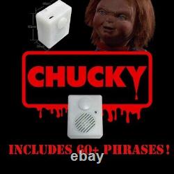 Ultimate Chucky Charles Voice Box 60+ Phrases Child's Play