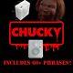 Ultimate Chucky Charles Voice Box 60+ Phrases Child's Play