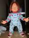Used 2002 Medicom Toy Good Guy Doll Life Size Childs Play 2 Chucky Figure