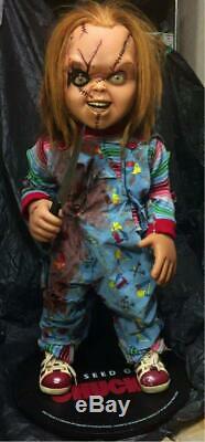Used Sideshow Chucky Childs Play Life Size Toys 11 Figure Good Condition C