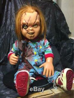 Used Sideshow Chucky Childs Play Life Size Toys 11 Figure Good Condition C