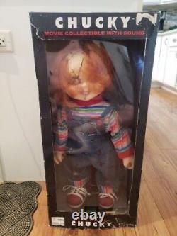 Vintage Bride Of Chucky Doll Child's Play Movies Collectible With Sounds With Box