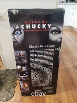 Vintage Bride Of Chucky Doll Child's Play Movies Collectible With Sounds With Box