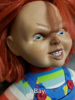 Vintage Chucky 17 Plush Doll Sideshow Toys Child's Play 2 Original 1999 used