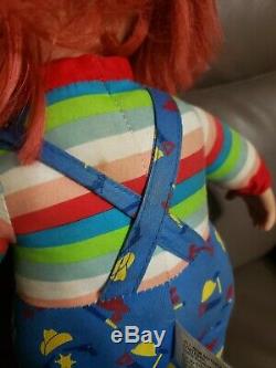 Vintage Chucky 17 Plush Doll Sideshow Toys Child's Play 2 Original 1999 used