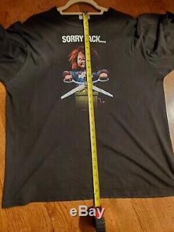 Vintage Chucky Childs Play 2 1990 T Shirt Size XL