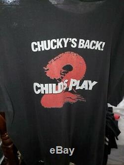 Vintage Chucky Childs Play 2 1990 T Shirt Size XL