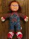 Vtg horror movie Child's Play Chucky Doll promo only deadstock nos match shirt